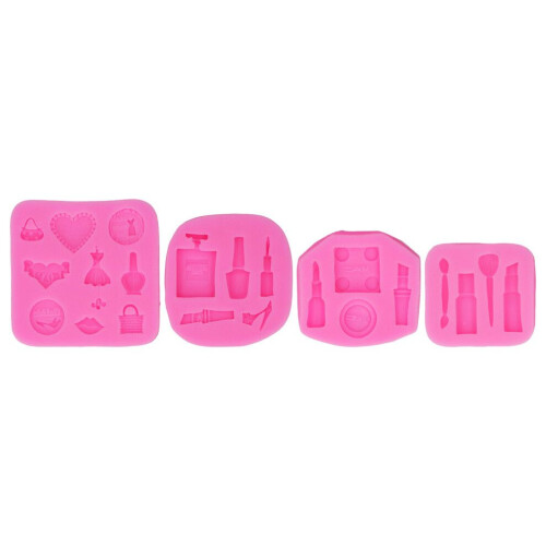 4Pcs Makeup Tools Silicone Molds Food Grade 1