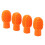 4PCS Drumstick Silent Practice Tip Silicone 2