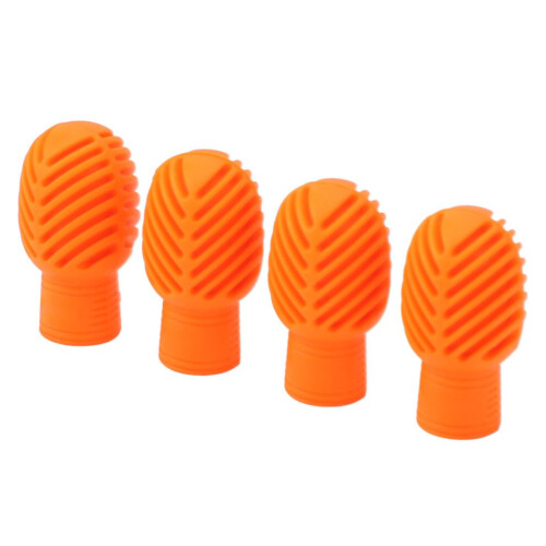 4PCS Drumstick Silent Practice Tip Silicone 1