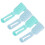 4Pcs Knitting Thimble Tool Plastic Finger Guides 5