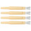 4pcs Stitch Remover Plastic Material Upper Brush 3