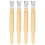 4pcs Stitch Remover Plastic Material Upper Brush 4
