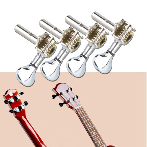 4 st/set öppen typ 2 vänster 2 höger ukulelesträng 1