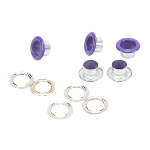 500 set öljetter 8 mm runda kopparfärgade 2