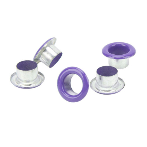500 set öljetter 8 mm runda kopparfärgade 1