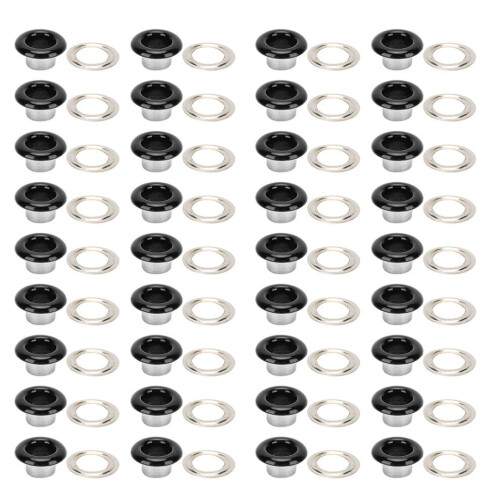 500 Sets Ösenschnallen, Metallic-Ösenschuhe