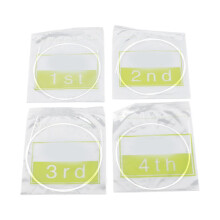 4-teiliges Ukulelen-Saitenset aus Nylon, klarer, heller Klang