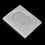 4 st silikonformar epoxiharts DIY-form oval 4