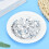 50G DIY PVC No Hole Circular Sequined Stage 2