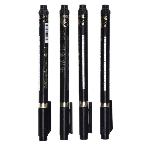 4 st kalligrafipenna bläckpenna för skiss 1