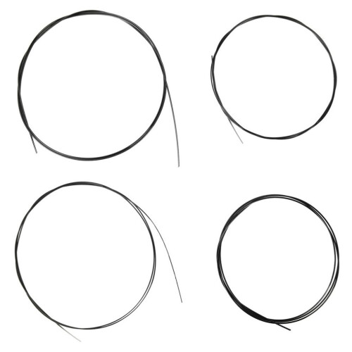 5-set svarta nylon ukulelesträngar