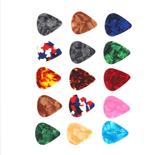 50 púas de celuloide para guitarra (0,46 mm) 2