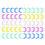 50Pcs Spool Clips Thread Control Holder Spool 5