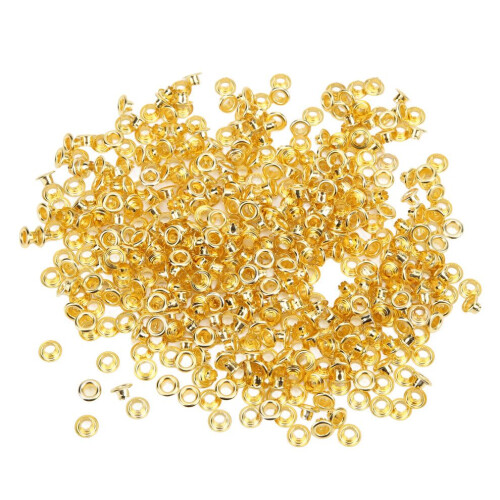 500Pcs Metal Eyelets Sturdy Fine Workmanship Good 1