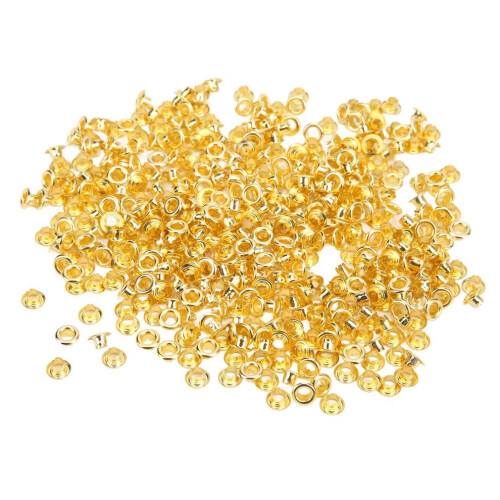 500Pcs Metal Eyelets Sturdy Fine Workmanship Good 2