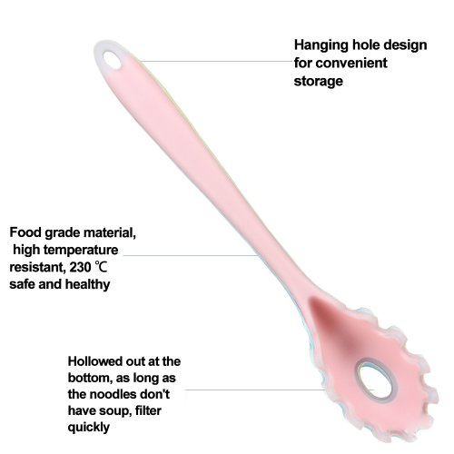 Πιρούνι ζυμαρικών κατάλληλο για τρόφιμα, άνετη λαβή για σερβίρισμα σπαγγέτι, 2