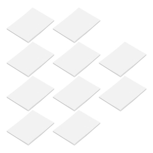 500 blocs de notas adhesivas transparentes en total 2