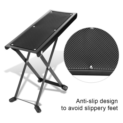 Foldable Guitar Pedal with Adjustable Height and Non-Slip Surface 2
