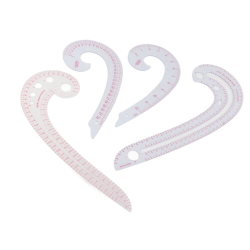 4-delige komma-curve liniaal multifunctionele combinatie
