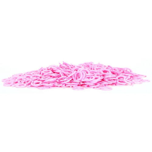 500 st. plaststickpennor rosa räknesplitt 2
