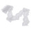 4.5cm Decorative Lace Nylon Zigzag Pattern Trim 5