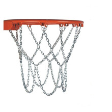 Basketball Hoop Rim And Net Indoor Outdoor Metal Net AntiRust Chain Steel Rings Style1