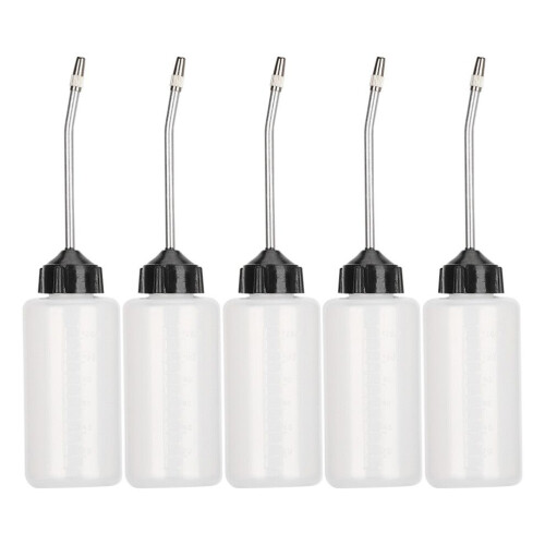 5pcs 120ML Plastic Sewing Machine Oiler Oil
