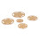 5Pcs Acrylic Stencils Professional Tool Premium 3