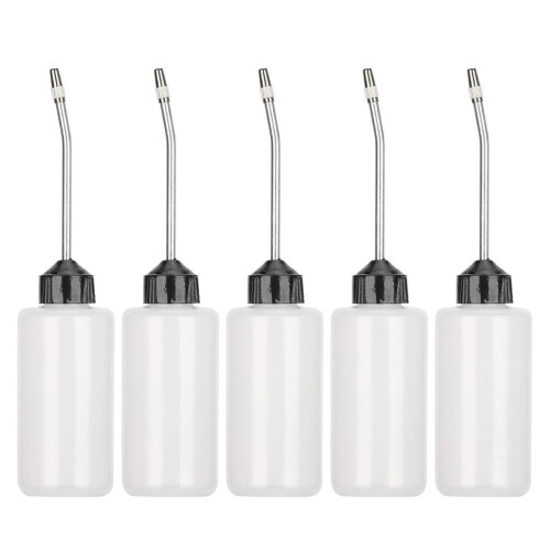 5pcs 120ML Plastic Sewing Machine Oiler Oil 1