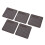 5Pcs Cutting Mat PVC Mini Cute Double Color Self 3