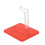 5PCS Action Figure Display Holder Base Plastic 2