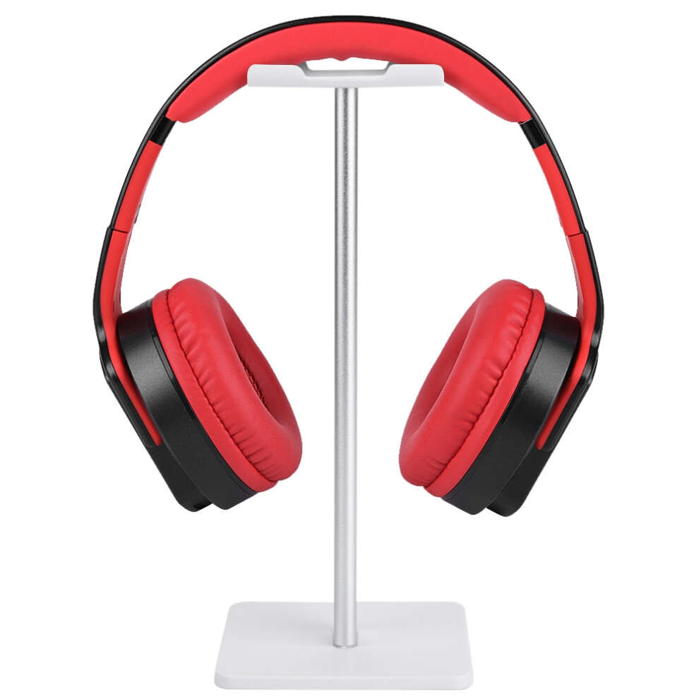 Versatile Headphone Stand With Elastic Tpu Rubber Headrest - White 8771362767246