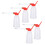5Pcs 200ML Nozzle Oiler Sewing Machine Plastic Oil 5