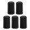5Pcs Portable Black Cello Rubber Endpin Tip 2