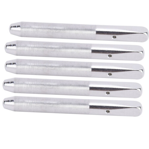 5 st pianostämningsstift silver rostfritt stål höga 2