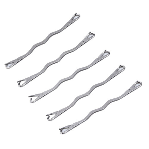 5 Stück Reparaturnadeln, doppelseitig, Edelstahl 1