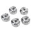 5Pcs Sewing Machine Bobbin Case Stainless Steel 3