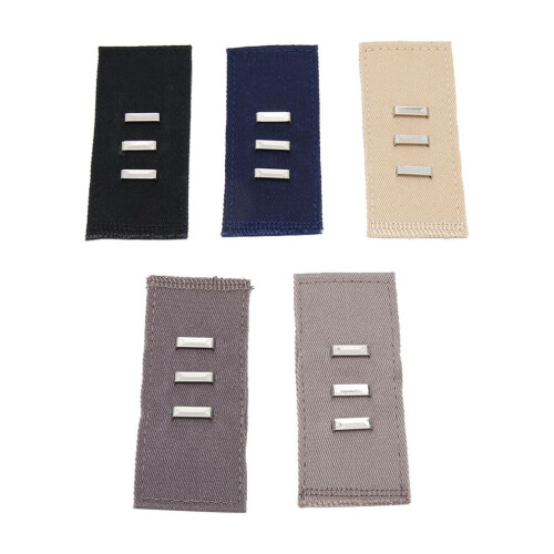 Lot de 5 rallonges élastiques de taille, réglables et faciles à utiliser 1