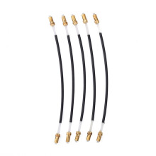 5 stuks nylon staartdarmkoord met messing
