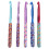 5Pcs Crochet Hooks Ergonomic Design Soft Handle 1