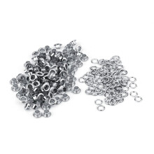 5-mm-Metalösen, Unterlegscheiben, Tüllen für Scrapbooking