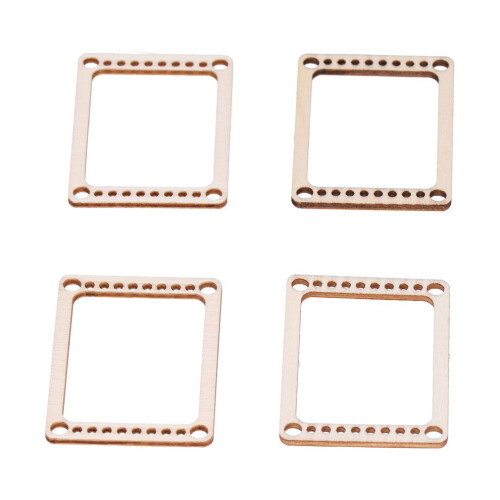 4-teiliges Webstuhl-Set, Mini-Webrahmen aus Holz 2