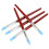 5pcs Rubber Tip Paint for Clay Sculpture Pottery 5