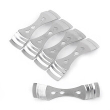 5 supports de mèche de bougie en métal avec dispositif de centrage 3