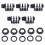 5 stuks stereo jack-aansluitingen 6,35 mm 6P microfoon 1