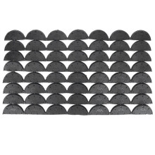56 stuks slijtvaste antislip rubberen hielbeschermers voor teen