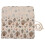 Estuche enrollable de lona con estampado floral 1
