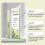 (Green)Herbal Diffuser with Mullein/Thyme/Mints Guarana/Green Tea, Natural Energy Boost Clear Breathing Support, for All Ages 5