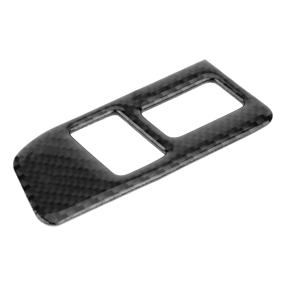 Carbon Fiber Rear Trunk Switch Cover For Toyota 86 Subaru Brz 13-18, 12X5.1cm 9311362766321