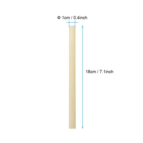 5 st. ljudstolpe i gran, 18 cm, för 3/4 4/4 cello 1